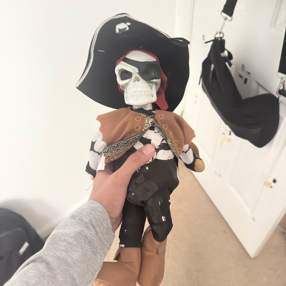 Skeleton Pirate Plush